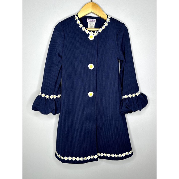 Blueberi Boulevard Other - Girl's Spring Daisy and Navy Blue  Blueberi Boulevard Coat  Size 6